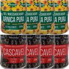 Kit 4 Gel Massageador Arnica Pura 200g + 4 Pomada Massageadora Cascavel 200g Kit 4 Gel Massageador Arnica Pura 200g + 4 Pomada Massageadora Cascavel 200g