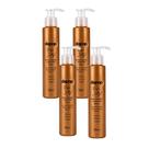 Kit 4 Geleia Corporal Iluminadora Bronze Dapop 120ml