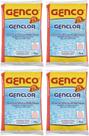 kit 4 Genclor Cloro Granulado Estabilizado Dicloro Piscina 1kg