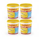 KIT 4 GENCO CLORO GRAN. 2,5kg MULTIPLA AÇÃO