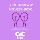 Kit 4 girafas estica e gruda melman pop it tubo tiktok com luz brinquedo para crianças
