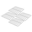 Kit 4 Grades Cromadas 35x35 Para Fornos Prp-004/008 Fcsb4e Fcv35 - Progás