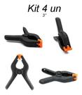 Kit 4 grampos de 3 polegadas