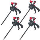 Kit 4 Grampos de aperto rápido para marceneiro 6" - 205619 - MTX