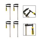 Kit 4 Grampos P/ Carpinteiro Tipo F Sargento 200x80mm 8 Pol Kit 4 Grampos P/ Carpinteiro Tipo F Sargento 200x80mm 8 Pol