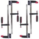 Kit 4 Grampos P/ Carpinteiro Tipo Sargento 80x400mm ON36 Onetools Kit 4 Grampos P/ Carpinteiro Tipo Sargento 80x400mm ON36 Onetools