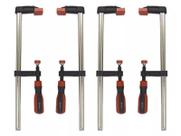 Kit 4 Grampos Sargento 300x50x370 Mm P/ Carpinteiro 204059 Mtx