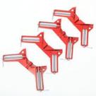 Kit 4 Grampos Sargento Angular 90 Graus