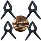 Kit 4 Grampos Sargento Presilhas Multiuso Reforçado Marcenaria Fixa Tela Celular 2" 50MM