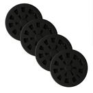 Kit 4 Grelhas para Ralo Redondo Rotativa Abre e Fecha Plástico Resistente 10cm