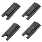 Kit 4 Guia Deslizante Linha Suprema Porta e Janela de Correr Esquadria SD 2558