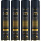 Kit 4 Hair Spray Care Liss Cless Extra Forte Laque Jato Extrasseco Fixacao Hidratacao Cabelo 400ml