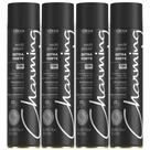 Kit 4 Hair Spray Charming Cless Extra Forte 72h Laque Jato Seco Antiúmidade Fixador Cabelo 400ml Kit 4 Hair Spray Charming Cless Extra Forte 72h Laque Jato Seco Antiúmidade Fixador Cabelo 400ml