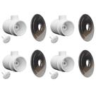 Kit 4 Hidromassagem Piscina Alvenaria Azulejo Inox 50mm