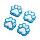 Kit 4 Imãs Patinha Geladeira Cachorro Gato Azul Kit 4 Imãs Patinha Geladeira Cachorro Gato Azul