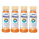 Kit 4 Impact Nutrição Enteral e Oral Pêssego 200ml