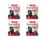 Kit 4 Imunevitta Hair Cabelos, Pele E Unhas 60 Cáps. Kit 4 Imunevitta Hair Cabelos, Pele E Unhas 60 Cáps.