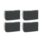 Kit 4 Interruptor Paralelo Lunare Up Schneider Grafite Fosco