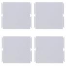 Kit 4 Interruptor Simples 250v Branco Tramontina 57217006