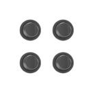 Kit 4 Interruptores Bolinha de Tecla para Móveis MarGirius Moldura M9 com Cabo Série 16.000 Cinza