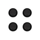 Kit 4 Interruptores Bolinha de Tecla para Móveis MarGirius Moldura M9 com Cabo Série 16.000 Preto