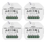 Kit 4 Interruptores Cortina Zigbee + Rf Casa Inteligente
