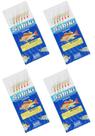 Kit 4 isca sabiki artificial com 06 anzois n 12 artpesca