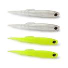 Kit 4 Iscas Artificiais Para Pesca Monster 3X Bacashad 17cm 17g