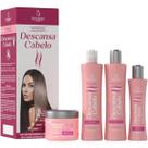 Kit 4 Itens Descansa Cabelo Bio Instinto Profissional Hidratação e Maciez