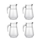 Kit 4 Jarras 1,5L Sucos Água Bebidas Vidro Nadir Figueiredo