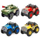 Kit 4 Jeeps Cambalhota Infantil Carrinho 4x4 Sobe na Parede Kit 4 Jeeps Cambalhota Infantil Carrinho 4x4 Sobe na Parede