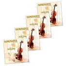 kit 4 JG Encordoamento DOMINANTE violino orquestra 3/4 4/4 kit 4 JG Encordoamento DOMINANTE violino orquestra 3/4 4/4