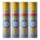 Kit 4 Jimo Desengordurante Limpeza Multiuso 400ml Remove Gordura Espuma Ativa Limpa Air Fryer Interno Externo Parede Cozinha Fogão Azulejo