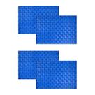 Kit 4 Jogo Americano Entrelacado Azul Rafimex Kit 4 Jogo Americano Entrelacado Azul Rafimex