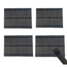KIT 4 Jogo Americano Souplast Bambu Colorido 40x30cm Xion KIT 4 Jogo Americano Souplast Bambu Colorido 40x30cm Xion