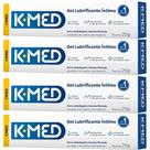 Kit 4 K-MED Gel Lubrificante Íntimo 25g - Cimed