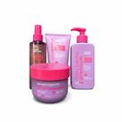 Kit/4 Labotrat Bubblegum Gel de Banho + Mousse Esfoliante + Hidratante Corporal + Body Splash