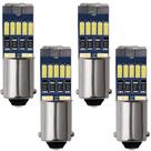 Kit 4 Lampada Canbus Ba9s T4w H6W 69 Iluminação Branca Tipo de Conector:BA9S