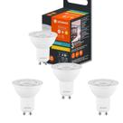 Kit 4 Lâmpada Led Par16 dicróica 4w 2700k branco quente 350lm luz amarela Bivolt Gu10 ledvance