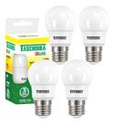 Kit 4 Lâmpada Led Tkl 30 4,9w E27 3000k Taschibra Abajur