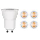Kit 4 Lâmpada Mini Dicróica Stella Mr11 STH8513/30 Eco 3W 3000K 36º Gu10 Bivolt