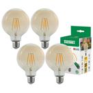 Kit 4 Lâmpada Smart Filamento 7w Retrô Dimerizável 2200K Taschibra