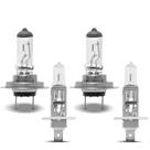 Kit 4 Lâmpadas Automotiva H7 + H1 4300k Amarelo 55w 12v Kit 4 Lâmpadas Automotiva H7 + H1 4300k Amarelo 55w 12v