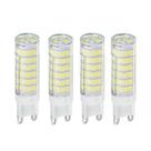 Kit 4 Lâmpadas Halopim G9 3w Led 6500k 220v Branco Frio