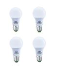 Kit 4 Lampadas Led Bulbo A60 9,5W 6500K Branco Frio 806 Lumens E27 Bivolt OZLI G10635-C Kit 4 Lampadas Led Bulbo A60 9,5W 6500K Branco Frio 806 Lumens E27 Bivolt OZLI G10635-C