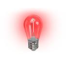 Kit 4 Lâmpadas LED Filamento Foxlux Vermelho 1W E27 220V IP44 8,5lm Decorativa Varal Festa Jardins Kit 4 Lâmpadas LED Filamento Foxlux Vermelho 1W E27 220V IP44 8,5lm Decorativa Varal Festa Jardins