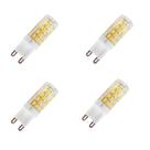 Kit 4 Lampadas Led Halopim G9 5w Arandela Lustre Bivolt