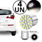 Kit 4 Lampadas LED Luz de Ré Branca 12v com 22 LEDs 1 Polo Automotivo