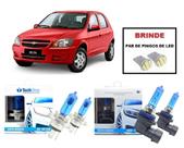 Kit 4 Lampadas Super Brancas para Farol Alto/Baixo/Milha Modelo H4 e HB4 GM Celta Ano 2006 a 2020 Kit 4 Lampadas Super Brancas para Farol Alto/Baixo/Milha Modelo H4 e HB4 GM Celta Ano 2006 a 2020