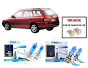 Kit 4 Lampadas Super Brancas para Farol Alto/Baixo/Milha Modelo H4 H3 Volkswagen Parati G2